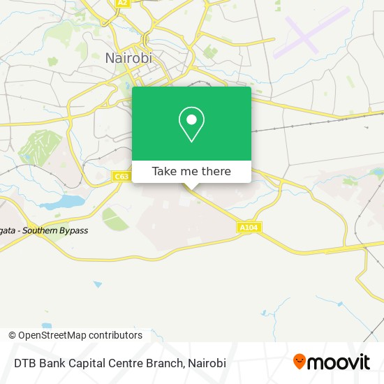 DTB Bank Capital Centre Branch map