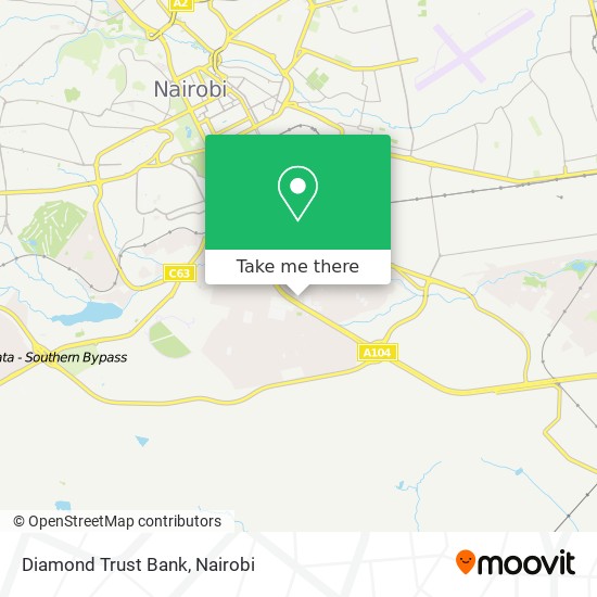 Diamond Trust Bank map