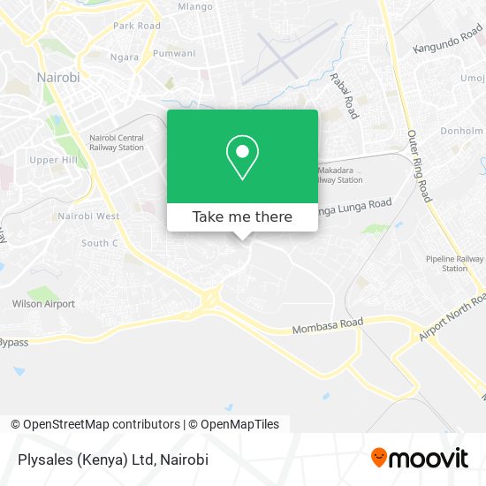 Plysales (Kenya) Ltd map