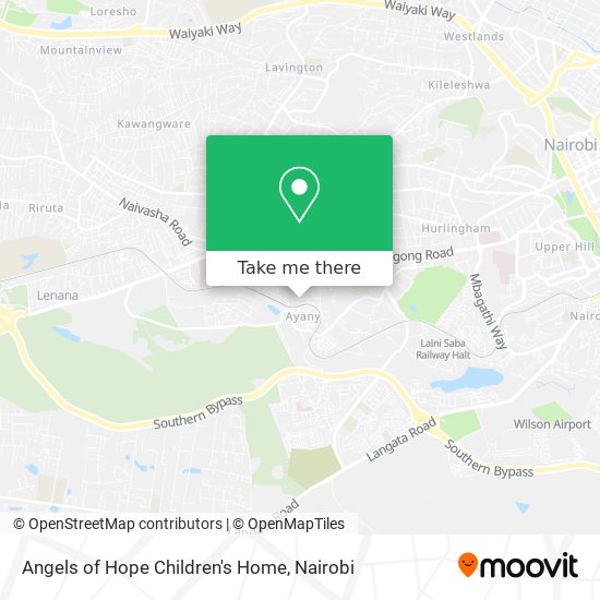 Angels of Hope Children's Home map