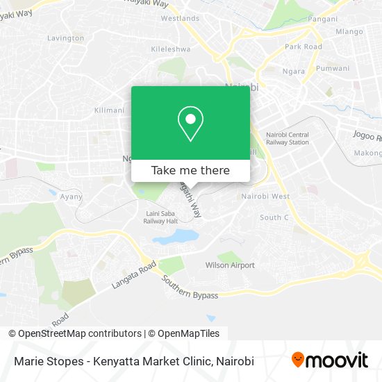 Marie Stopes - Kenyatta Market Clinic map