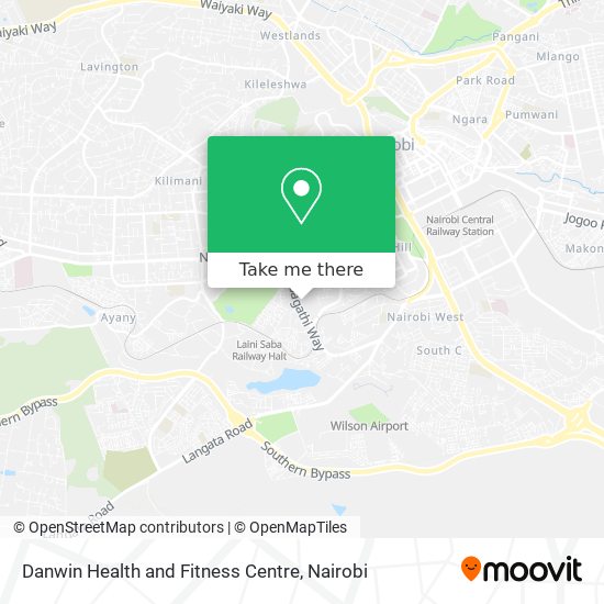 Danwin Health and Fitness Centre map