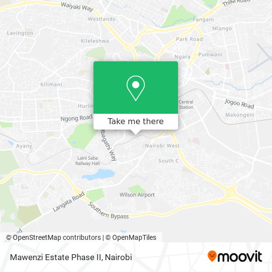Mawenzi Estate Phase II map