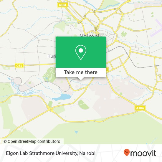 Elgon Lab Strathmore University map