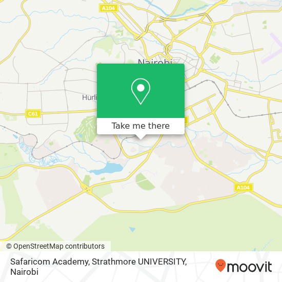 Safaricom Academy, Strathmore UNIVERSITY map