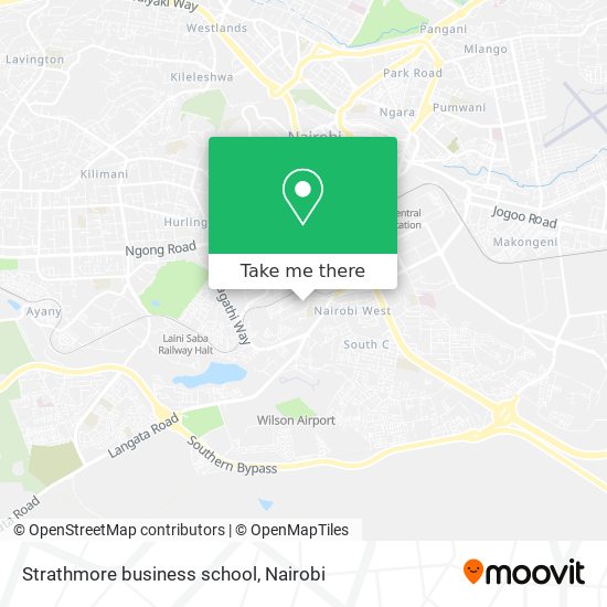 Strathmore business school map