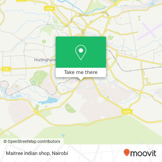 Maitree indian shop map