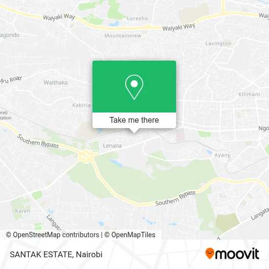 SANTAK ESTATE map