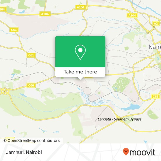Jamhuri map