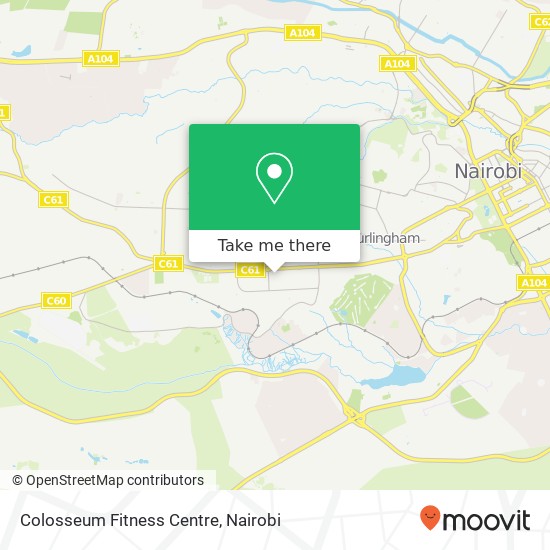 Colosseum Fitness Centre map