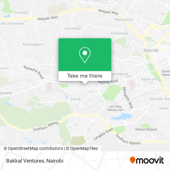 Bakkal Ventures map