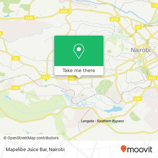 Mapelibe Juice Bar map