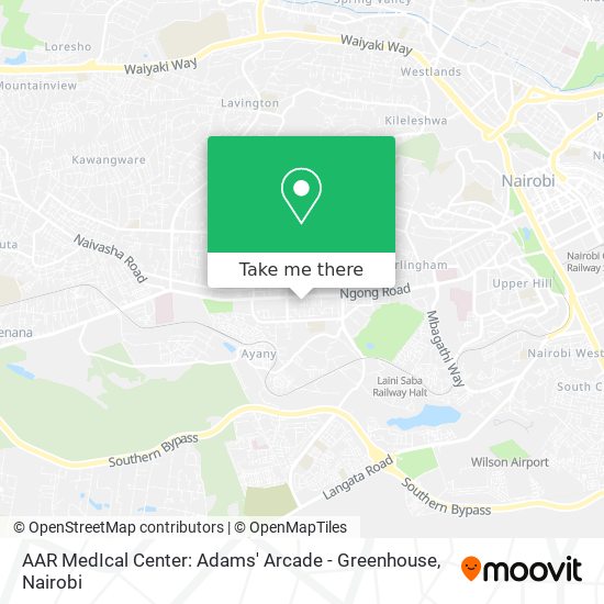 AAR MedIcal Center: Adams' Arcade - Greenhouse map