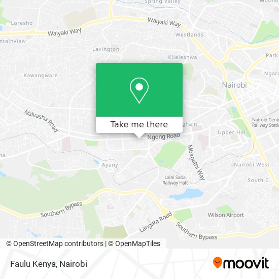 Faulu Kenya map