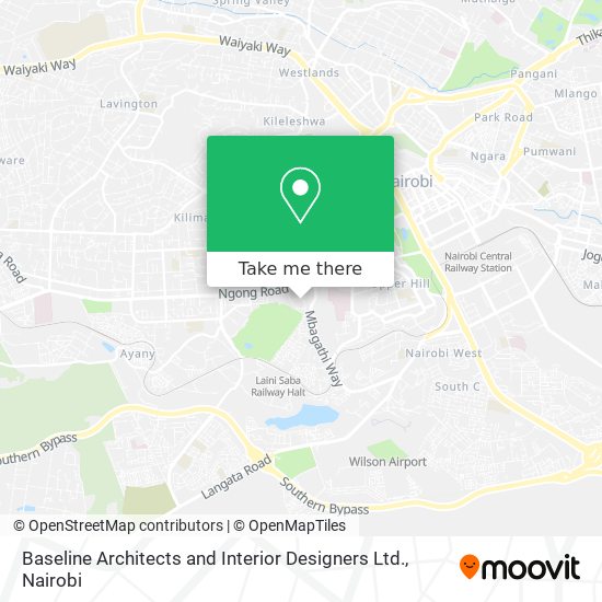 Baseline Architects and Interior Designers Ltd. map