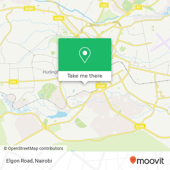 Elgon Road map