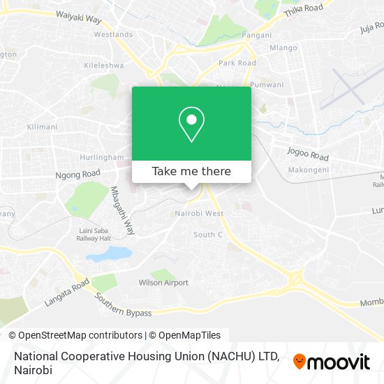 National Cooperative Housing Union (NACHU) LTD map