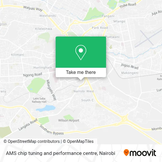 AMS chip tuning and performance centre map