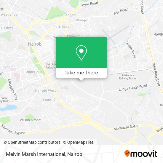 Melvin Marsh International map