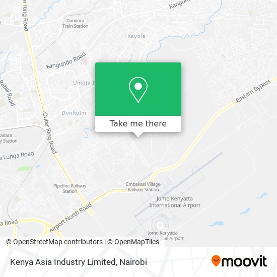 Kenya Asia Industry Limited map