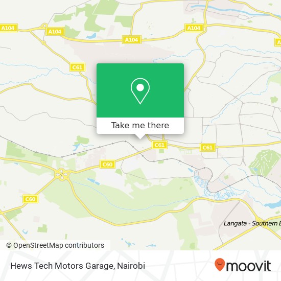 Hews Tech Motors Garage map
