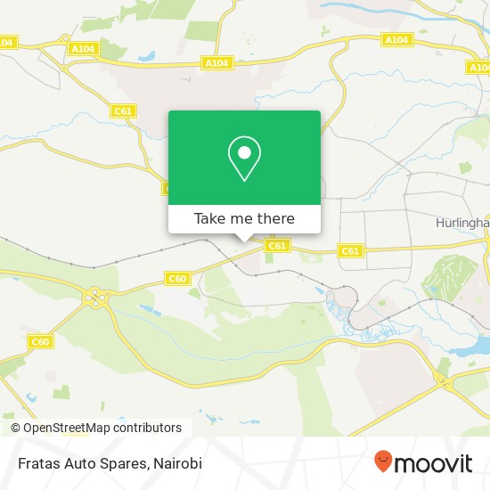 Fratas Auto Spares map