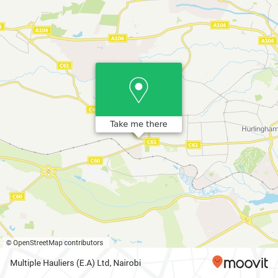 Multiple Hauliers (E.A) Ltd map