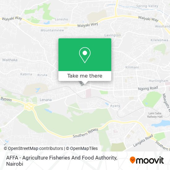 AFFA - Agriculture Fisheries And Food Authority map