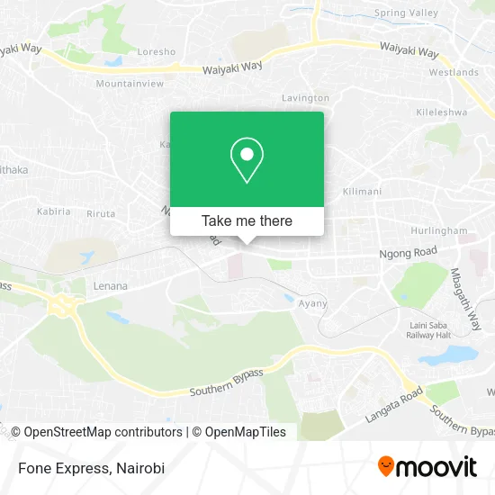 Fone Express map