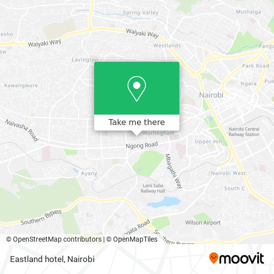 Eastland hotel map