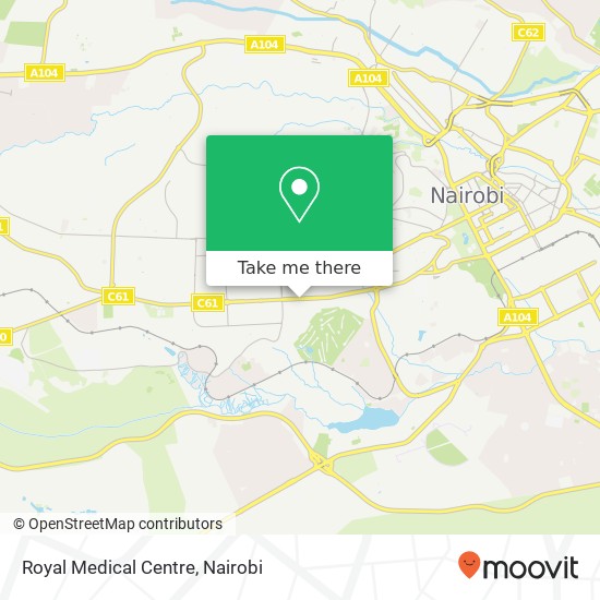 Royal Medical Centre map