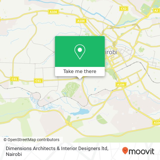 Dimensions Architects & Interior Designers ltd map