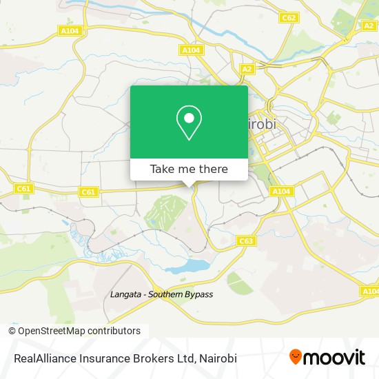RealAlliance Insurance Brokers Ltd map
