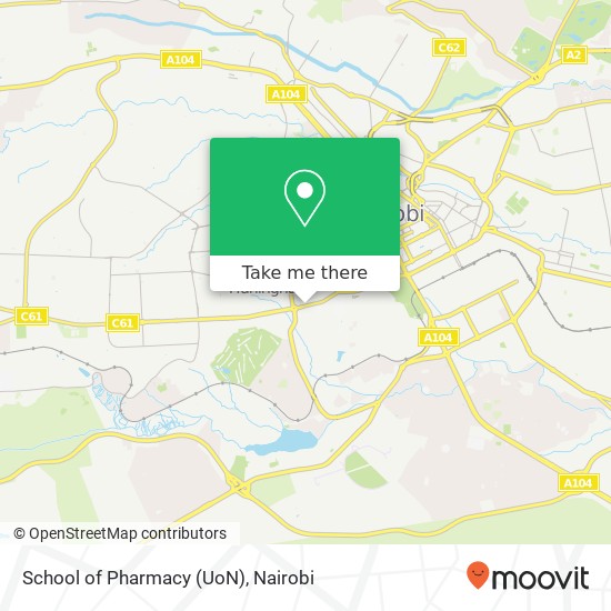 School of Pharmacy (UoN) map