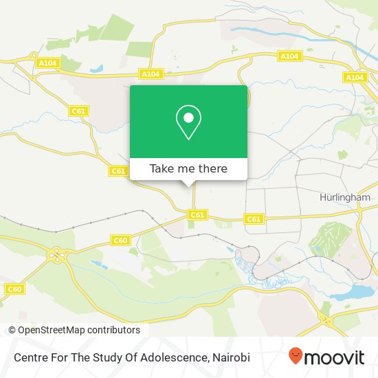 Centre For The Study Of Adolescence map
