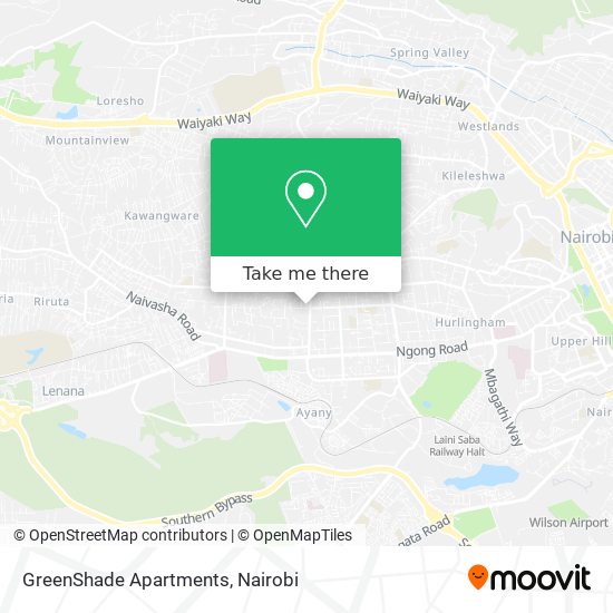 GreenShade Apartments map