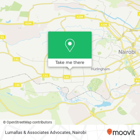 Lumallas & Associates Advocates map
