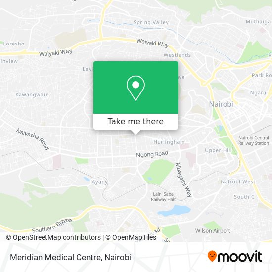 Meridian Medical Centre map