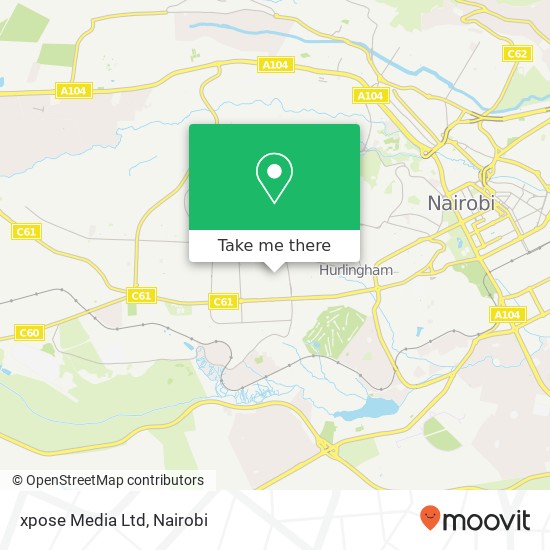 xpose Media Ltd map