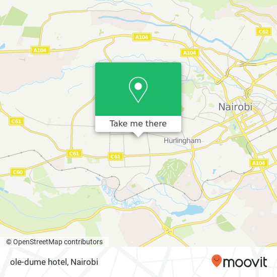 ole-dume hotel map