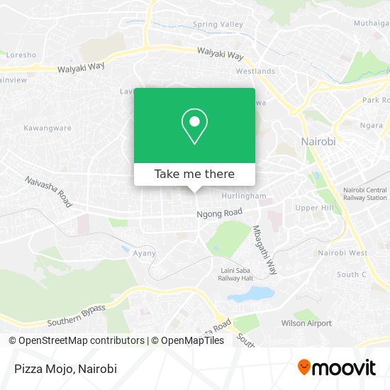 Pizza Mojo map