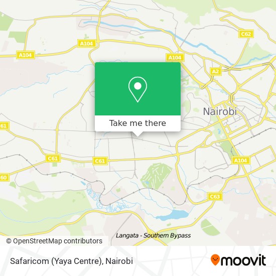 Safaricom (Yaya Centre) map
