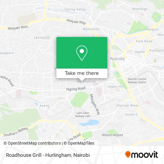 Roadhouse Grill - Hurlingham map