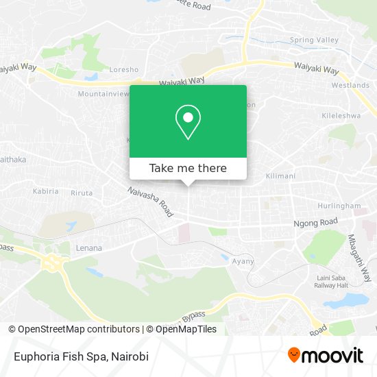 Euphoria Fish Spa map