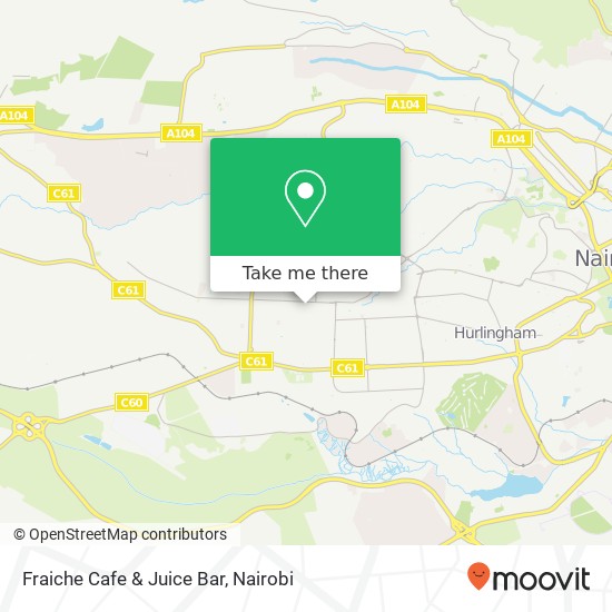 Fraiche Cafe & Juice Bar map
