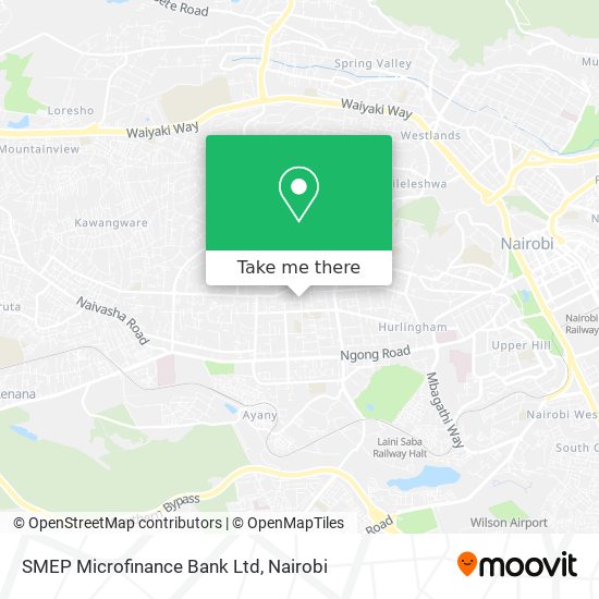 SMEP Microfinance Bank Ltd map
