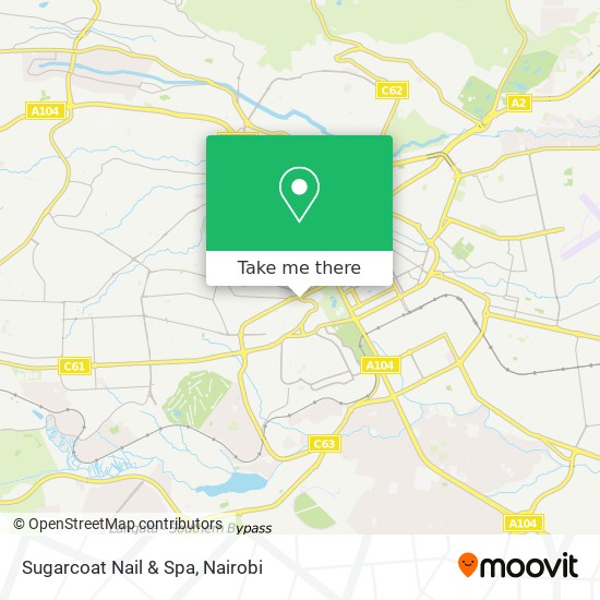 Sugarcoat Nail & Spa map