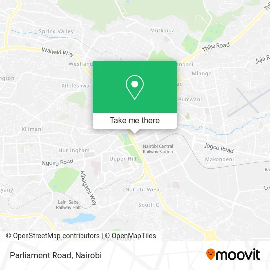Parliament Road map