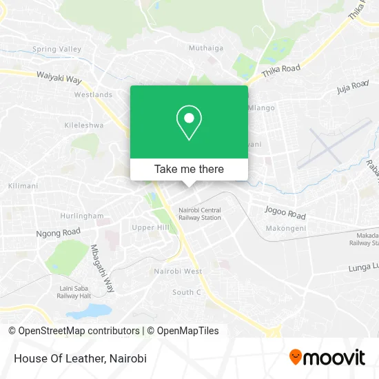 House Of Leather map