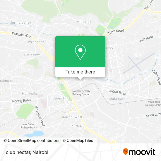 club nectar map
